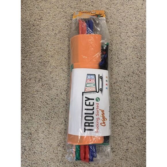 Reusable Trolley Shopping Cart Bags Grocery Organizer for Trolley Shopping Carts - Picture 3 of 9